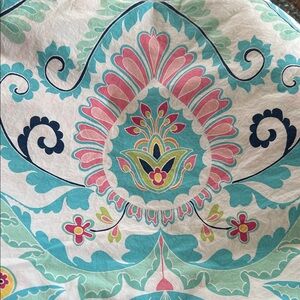 Pottery Barn Teen Multicolor Duvet Cover